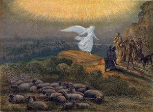 De herders in Bethlehem